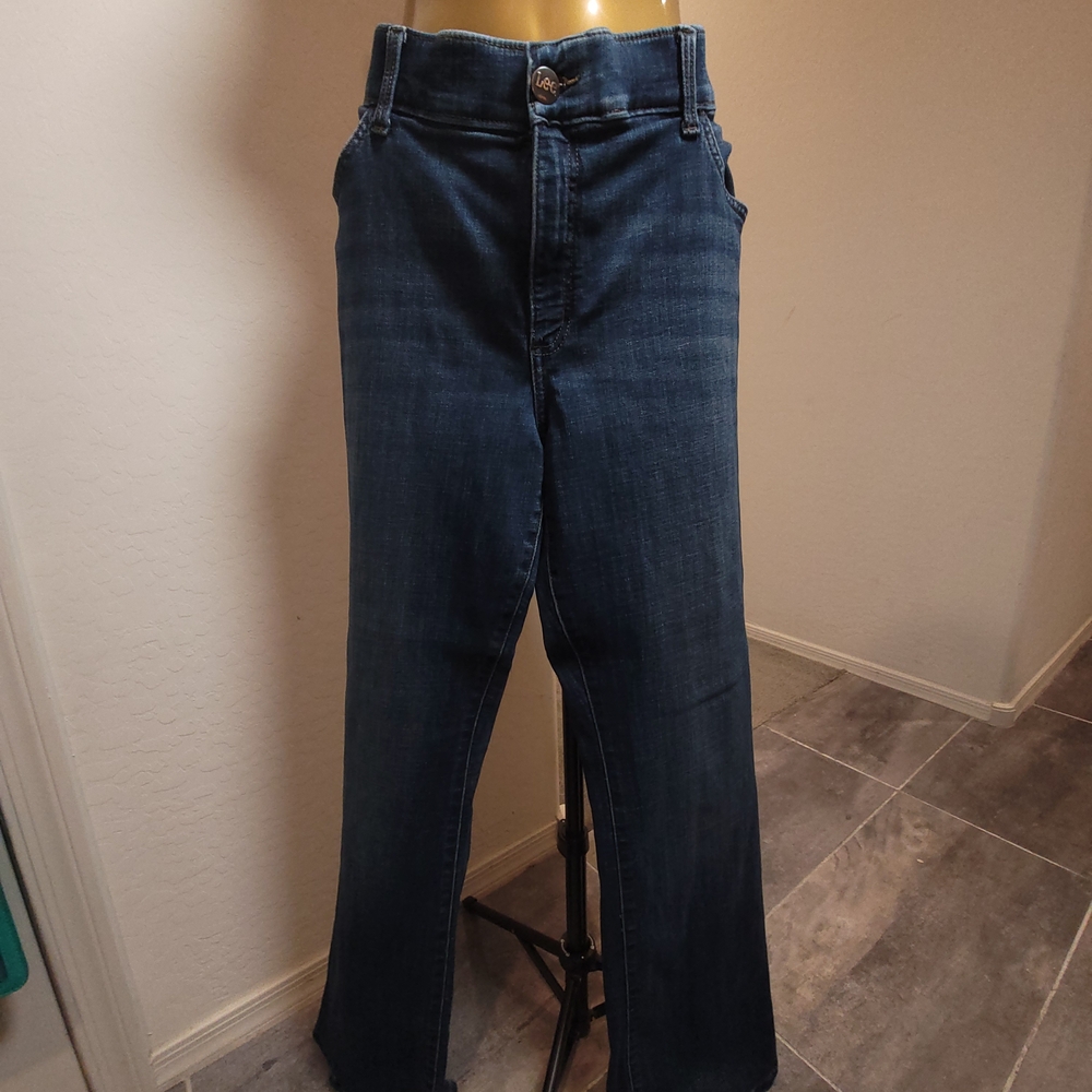 Lee Dark Blue Women's Flare Jeans